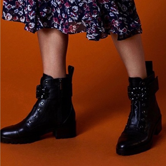 - KARL LAGERFELF  PIPPA Lace Up Boot Size : - Picture 2 of 11